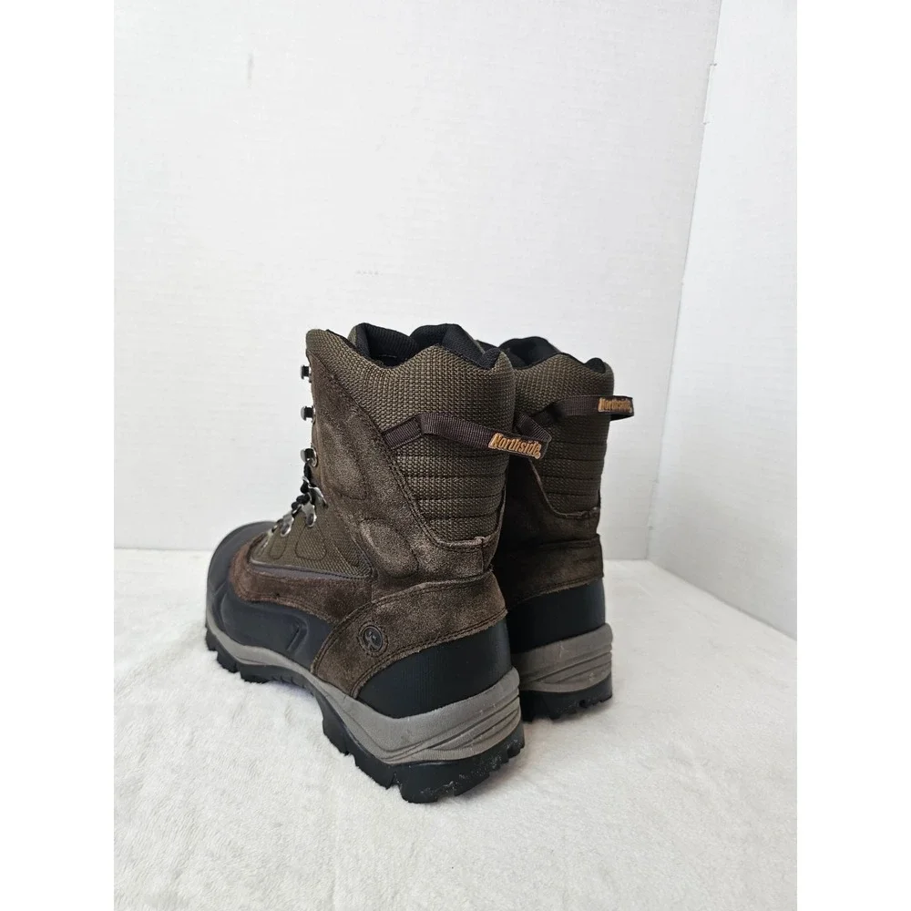 🖤NORTHSIDE BROWN SUEDE THINSULATE 600GRAM WATERPROOF HIKING  WINTER MENS9 BOOTS